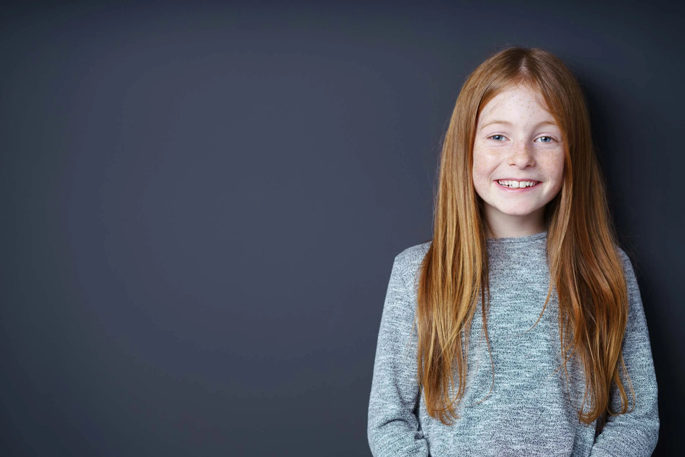 Smiling child at their first Hacton Dental Care visit